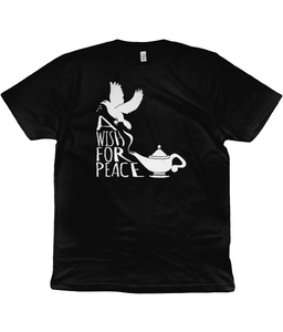 Unisex 'A Wish for Peace' Tee (Black)