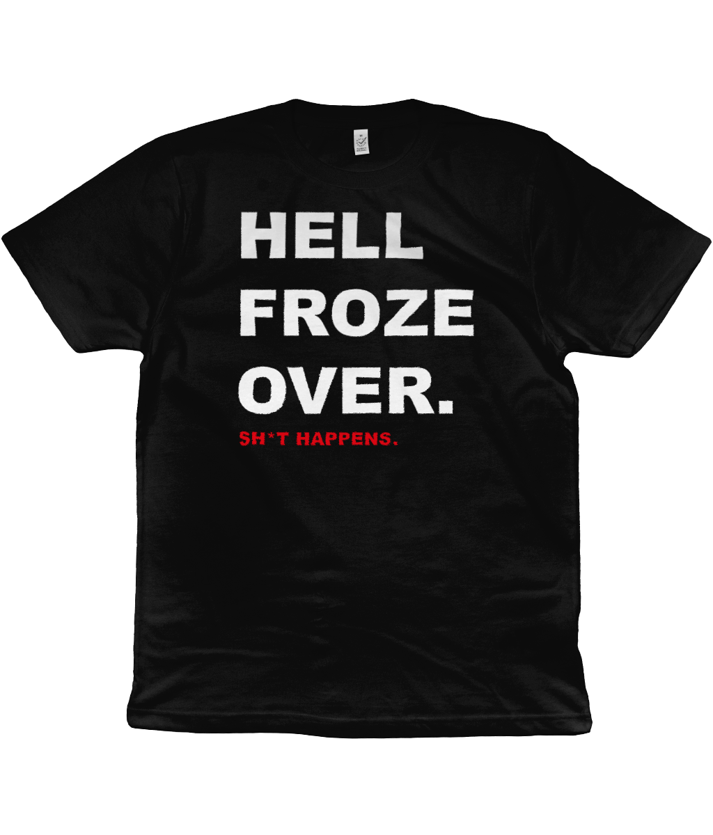 Unisex 'Hell Froze Over' Tee (Black)